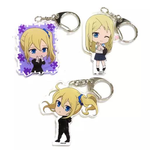 【中古】雑貨 早坂愛ver. かぐや様は振り返りたい? ～思い出アクリルチャームセット～ 「かぐや様は告らせたい?～天才たちの恋愛頭脳戦～」没有明显的损伤或污渍