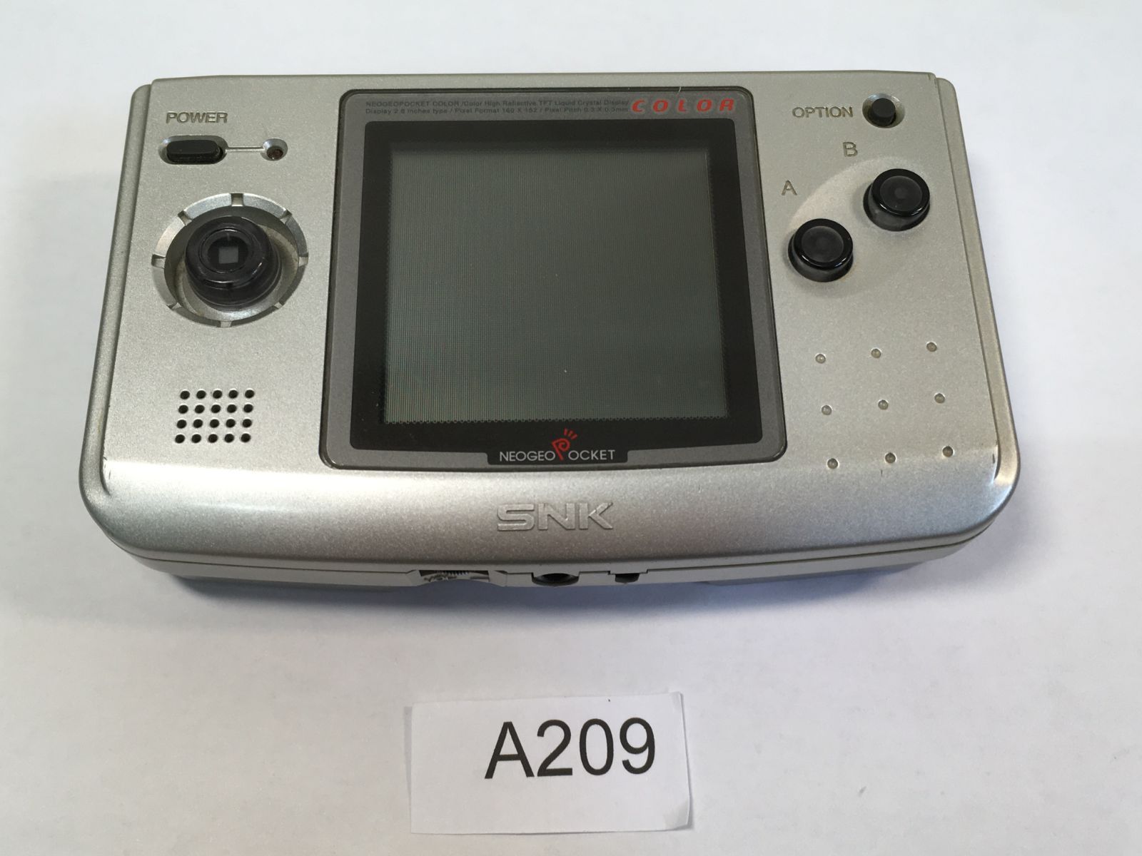 【ジャンク】　SNK ネオジオポケットカラー  NEOGEO POCKET COLOR 【A209】