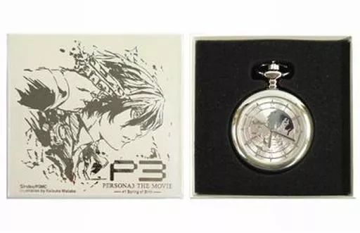 【中古】腕時計・懐中時計(キャラクター) 主人公 オリジナル懐中時計 「Blu-ray/DVD 劇場版ペルソナ3 第1章 Spring of Birth 限定版」 時価ネットたなか(アニプレックス+)購入特典没有明显的损伤或污渍