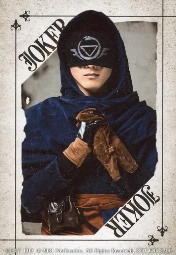 生写真(男性)/俳優　千葉瑞己(占い師(イライ・クラーク))/キャラクターショット/舞台「Identity V /第五人格 『Identity V STAGE』 Episode2『Double Down』」ブラックジャックシート・S席特典ブロマイド