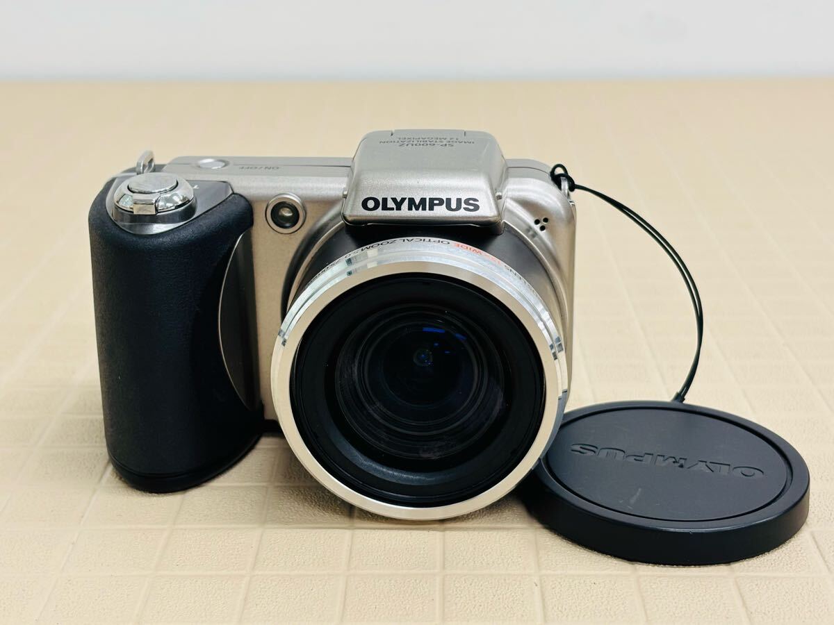 I♪ 動作品 OLYMPUS SP-600UZ 1200万画素 光学15倍ズーム (28mm～420mm) コンパクトデジタルカメラ