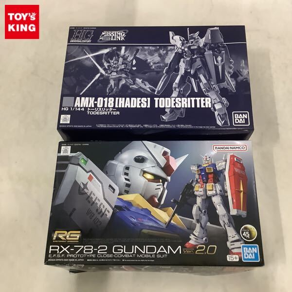 1円〜 ジャンク HGUC 1/144 トーリスリッター RG RX-78-2 ガンダム Ver.2.0