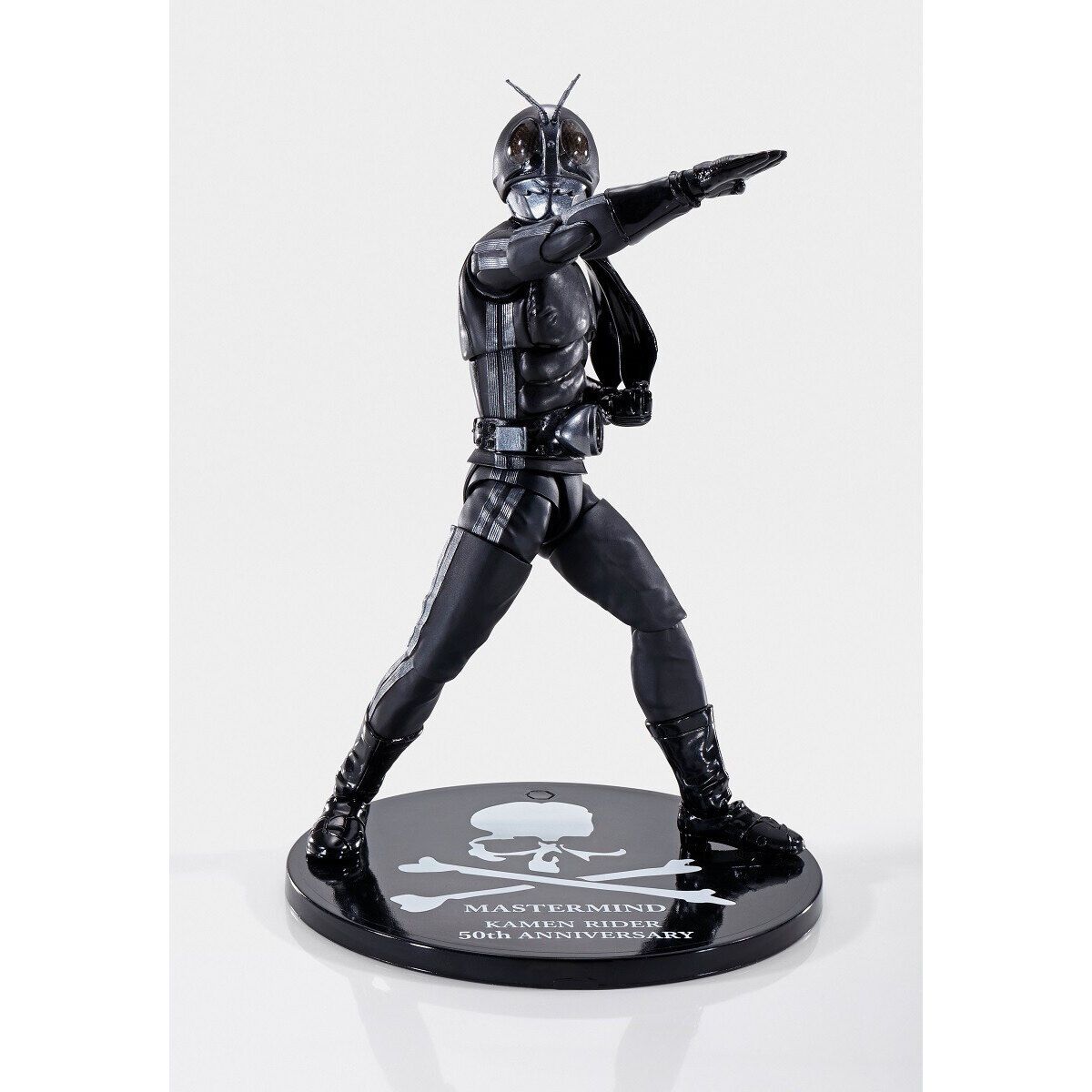 mastermind JAPAN 真骨彫 仮面ライダー新1号 BLACK Ver二手;物流保障;未使用