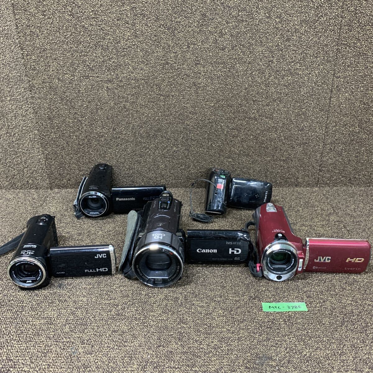 MYC-3786 激安 ビデオカメラ JVC etc. 5個セット 動作未確認 現状品 同梱不可