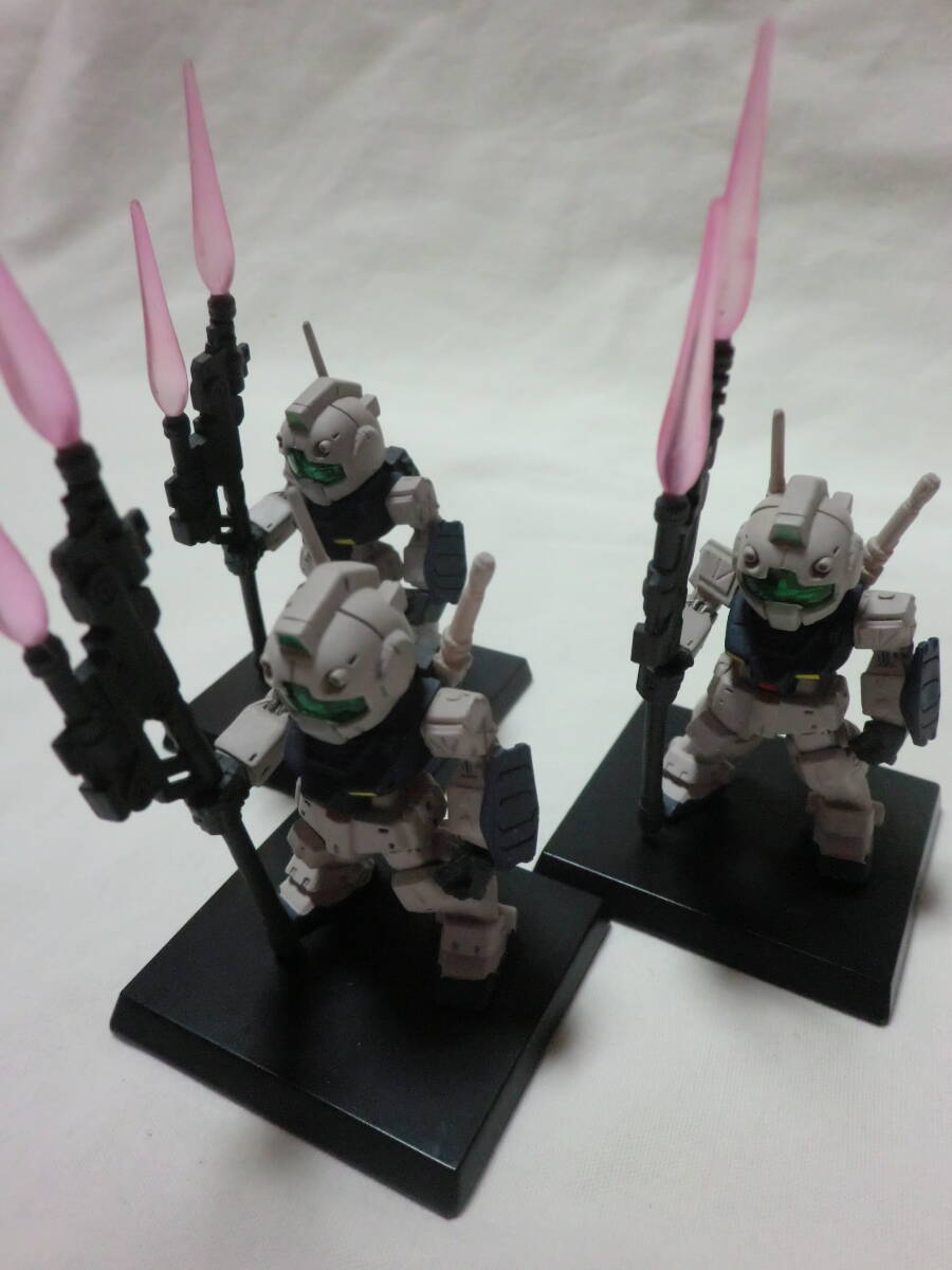 FWガンダムコンバージ　ジムⅡセミストライカー　３体　現状品