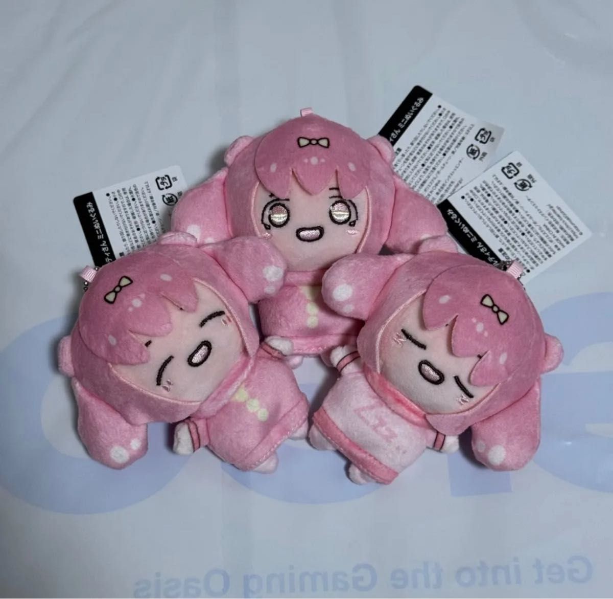 メルティさん ミニぬいぐるみ GiGO限定 「はるまきごはん」 全3種セット二手;物流保障;未使用