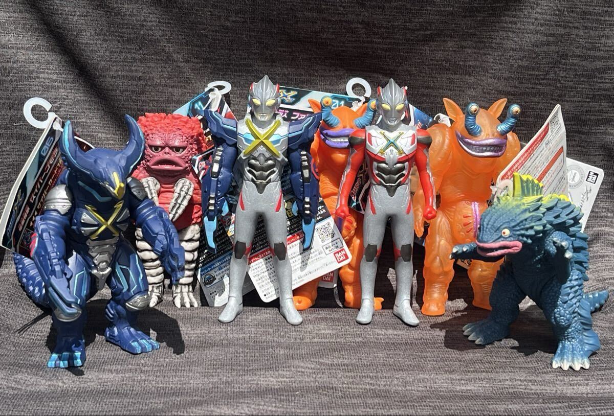 ★バンダイ ウルトラヒーロー怪獣X ウルトラマンX/Xゴモラアーマー/サイバーゴモラ/キングゲスラ/ピグモン/ファントン星人★円谷プロ★