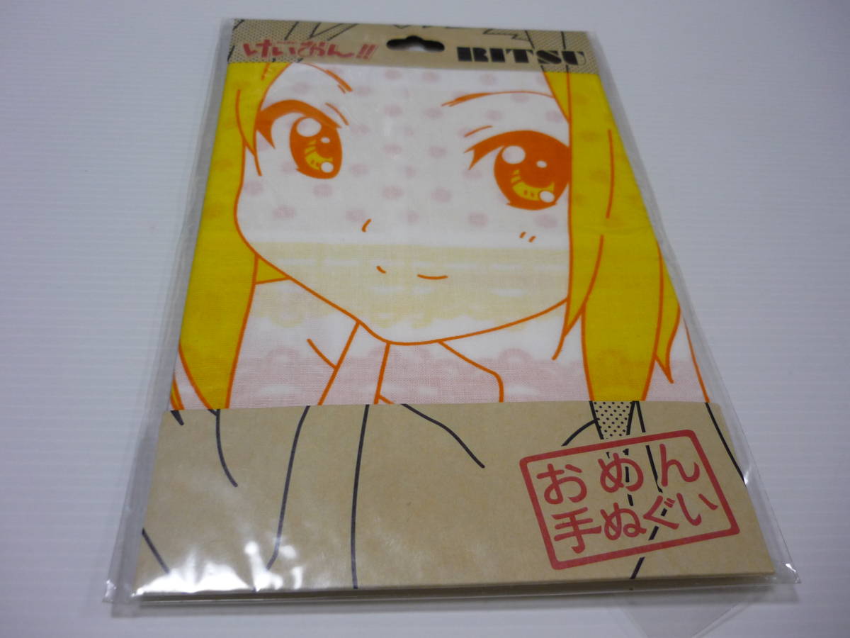 【送料無料】タオル・手ぬぐい 田井中律 おめん手ぬぐい 「けいおん!!」 エンスカイ アニメグッズ二手;物流保障;有些许损伤或污渍