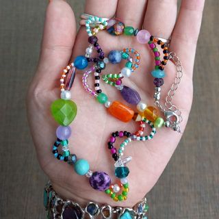 hand made beads necklace Carnival??