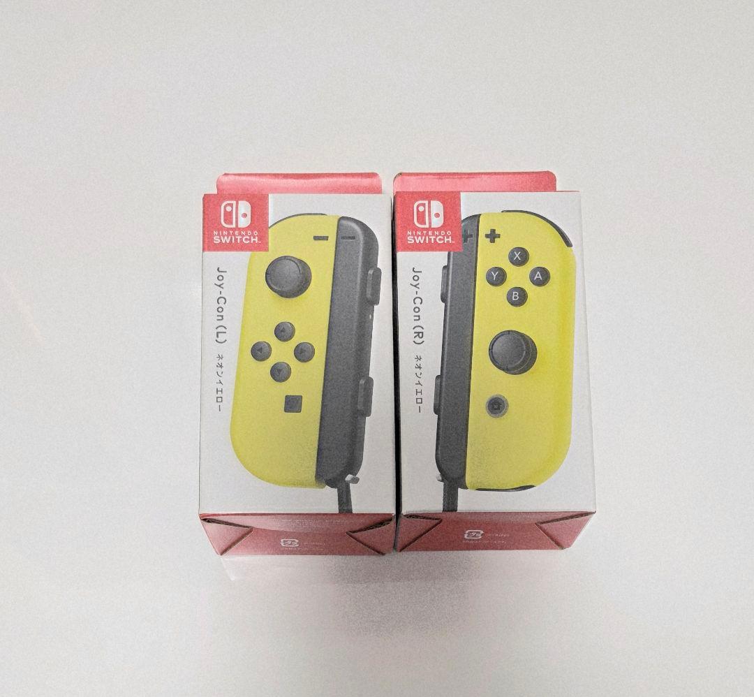 Nintendo Switch専用 Joy-Con(L)(R)ネオンイエロー任天堂;未使用