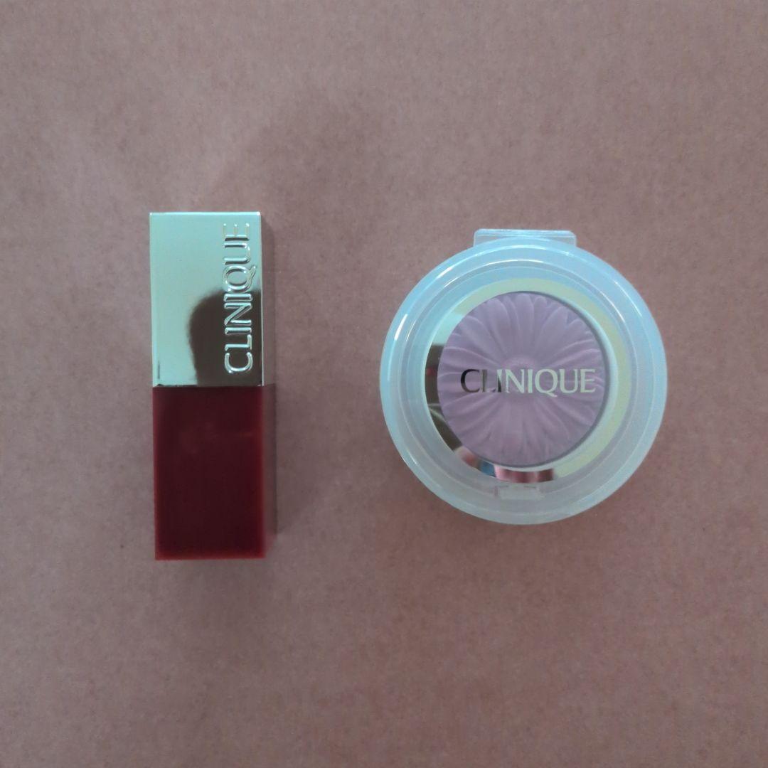 CLINIQUE チークポップ 15 パンジーポップ ＆ リップ 13　未使用Clinique;未使用