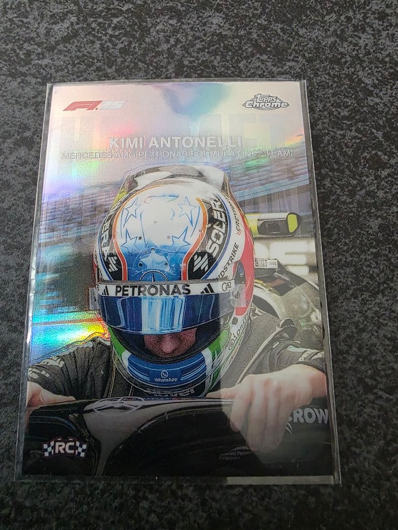2025 Topps Chrome F1 Kimi Antonelli没有明显的损伤或污渍