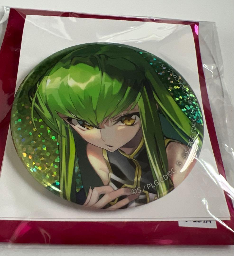 コードギアス C.C. 缶バッジ未使用
