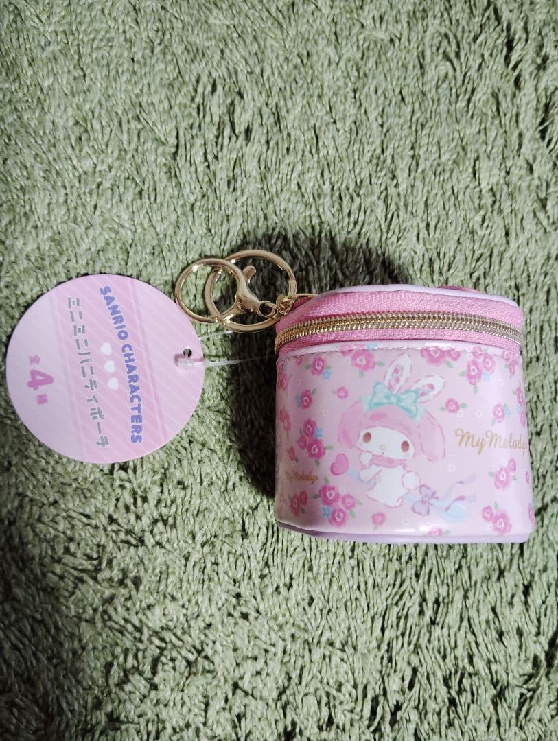 サンリオ　My Melody 小型ポーチ 花柄