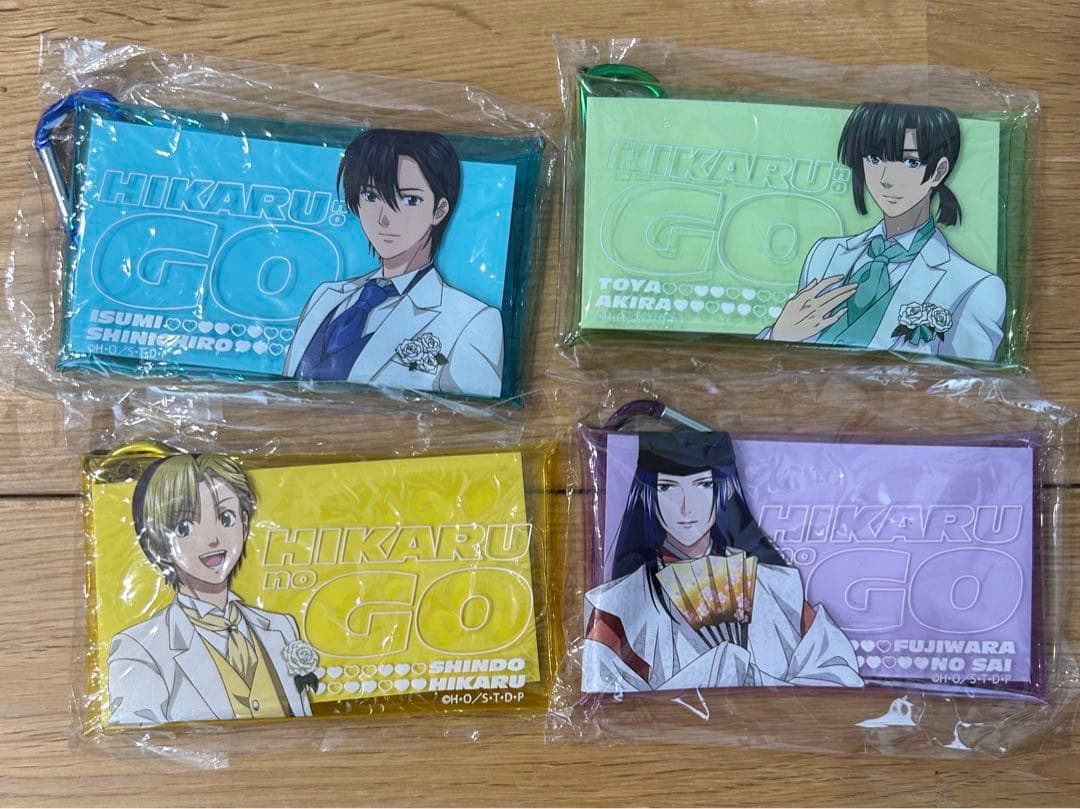 ヒカルの碁 クリアマルチケース　4点セット