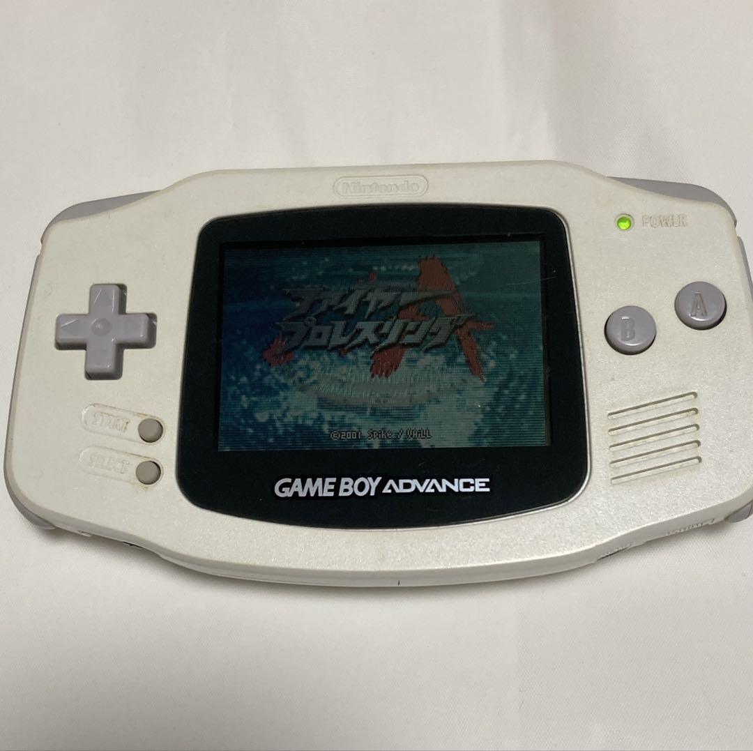 ゲームボーイアドバンス 本体 のみ　ホワイト ジャンク品ゲームボーイアドバンス;整体状态不佳