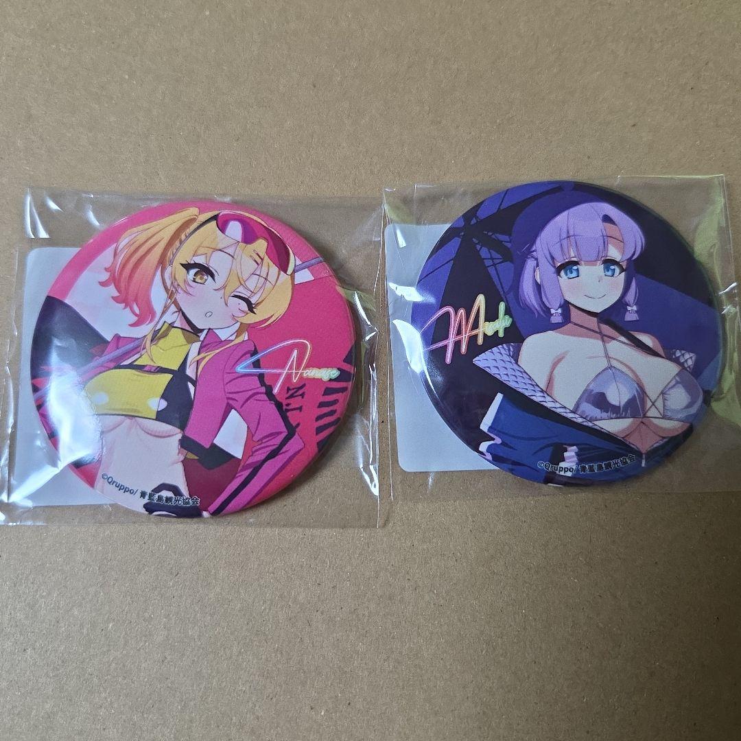 ぬきたし缶バッジ DMMスクラッチ