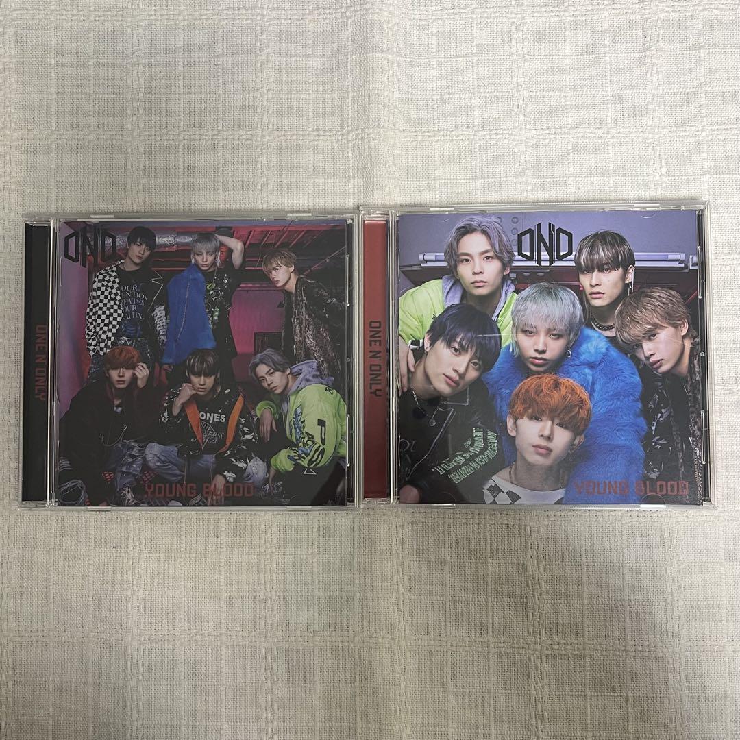 ONE N' ONLY ワンエン YOUNG BLOOD 通常盤 開封済 CD