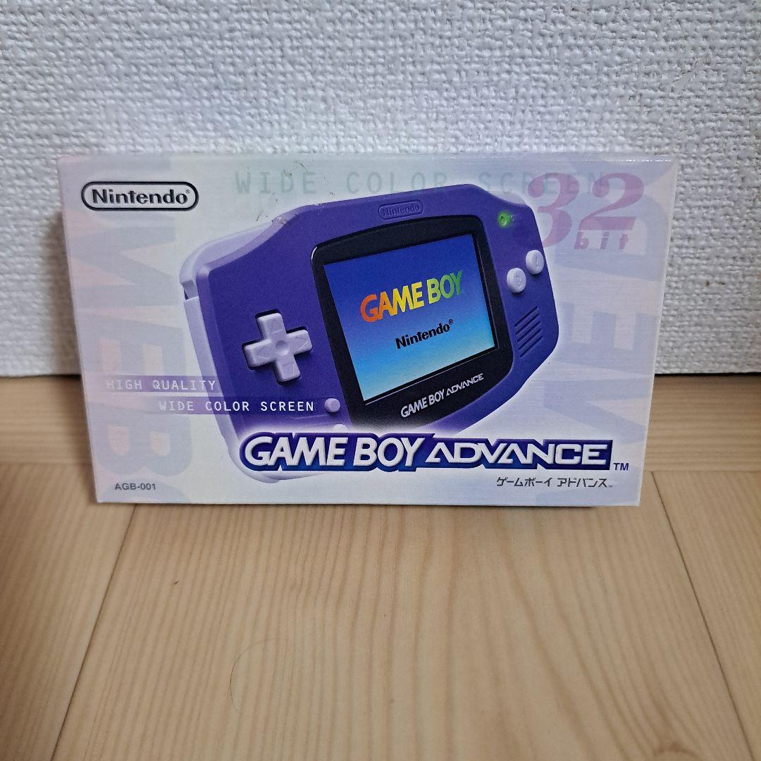 ゲームボーイアドバンス　本体　バイオレットGAMEBOY ADVANCE;有损伤或污渍