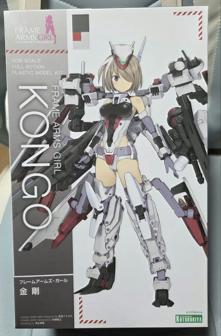 フレームアームズ・ガール 金剛 内袋未開封 未組立壽屋;没有明显的损伤或污渍