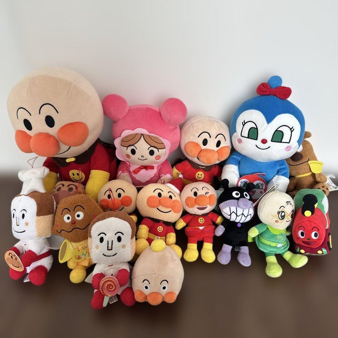 アンパンマン ぬいぐるみ 大量セット まとめ売り没有明显的损伤或污渍