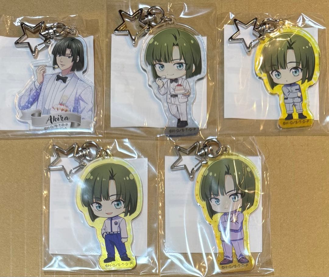 ヒカルの碁　くじ引き堂　アクキー　アキラ　5点セットに未使用