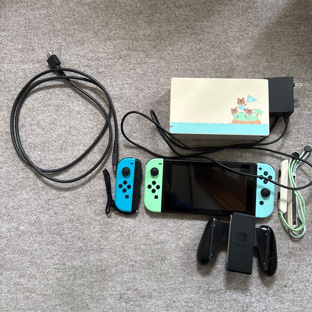 Nintendo Switch あつまれどうぶつの森有些许损伤或污渍