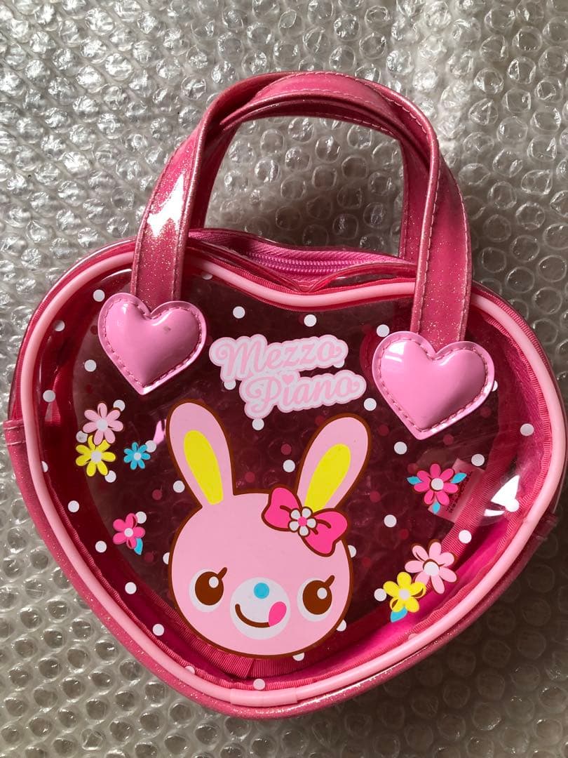 Mezzo Piano ハート型ウサギバッグ