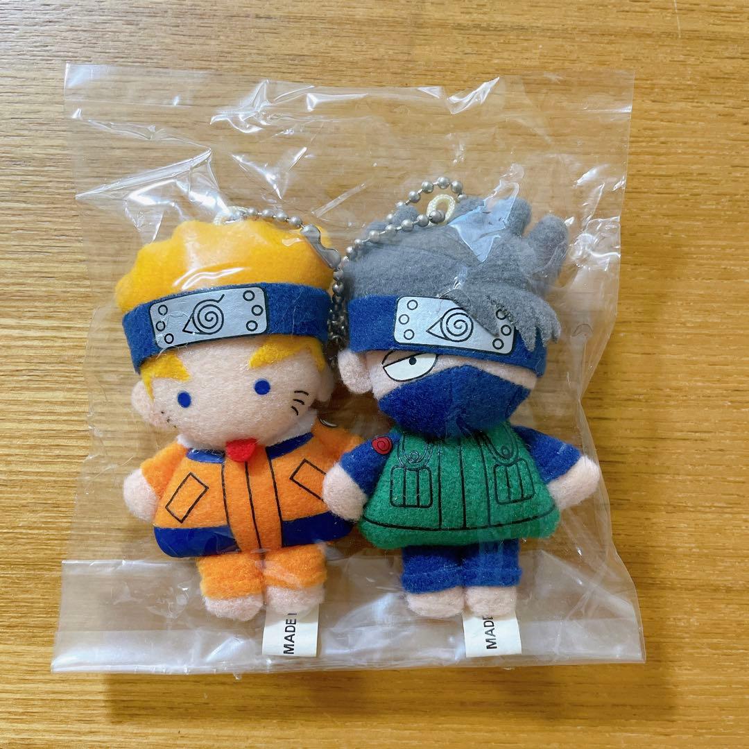 NARUTO　うずまきナルト・はたけカカシ　キーチェーンマスコット