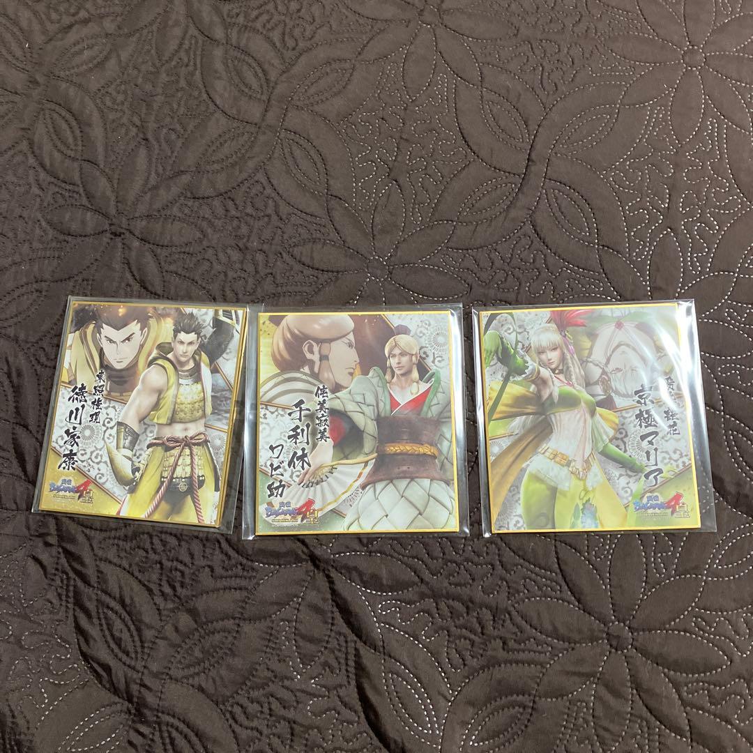 【戦国BASARA4 皇】ミニ色紙 3枚セット