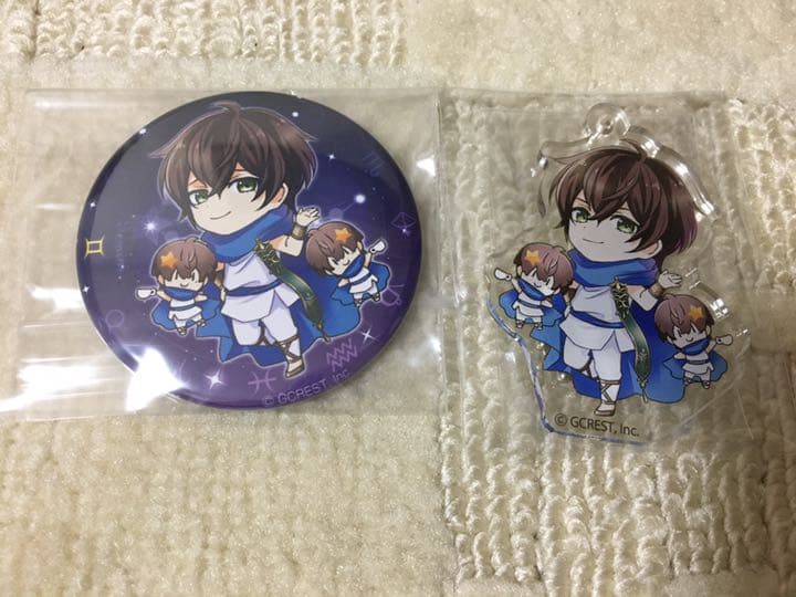 夢100 ジョシュア 缶バッジ＆アクキーセット