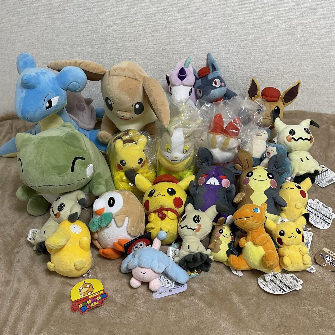 【ポケモン】ぬいぐるみ　まとめ売り接近未使用