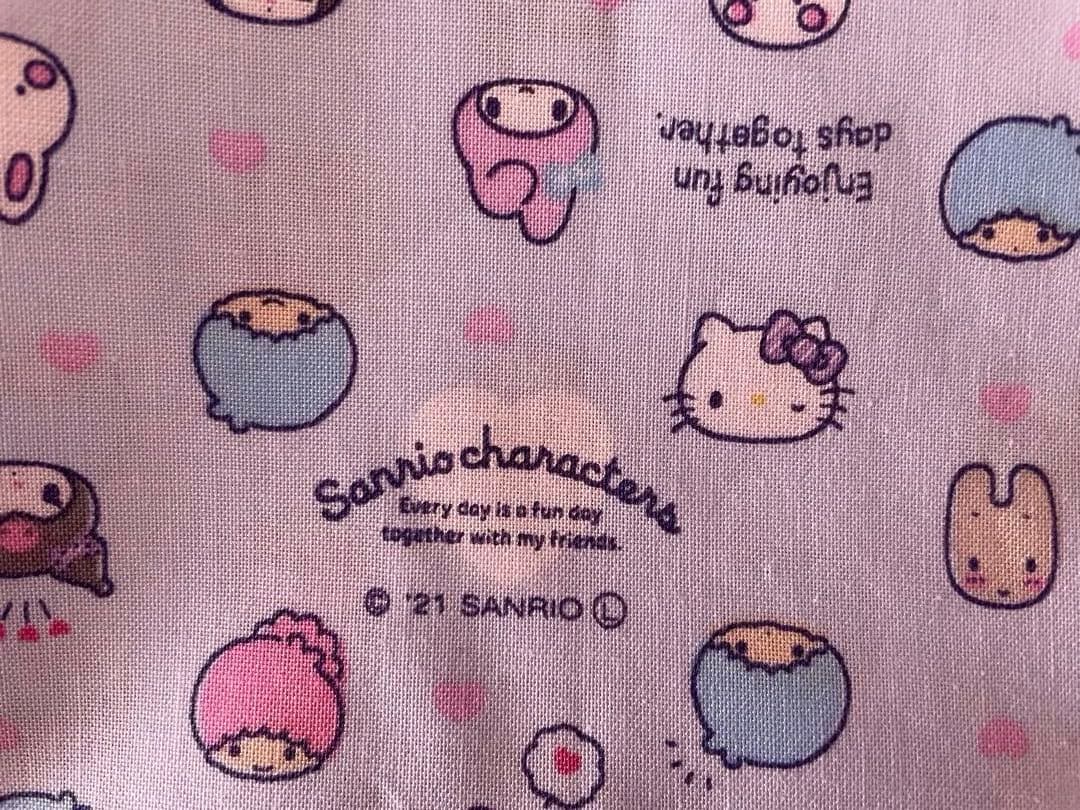 サンリオキャラクター シーチング生地Sanrio;没有明显的损伤或污渍