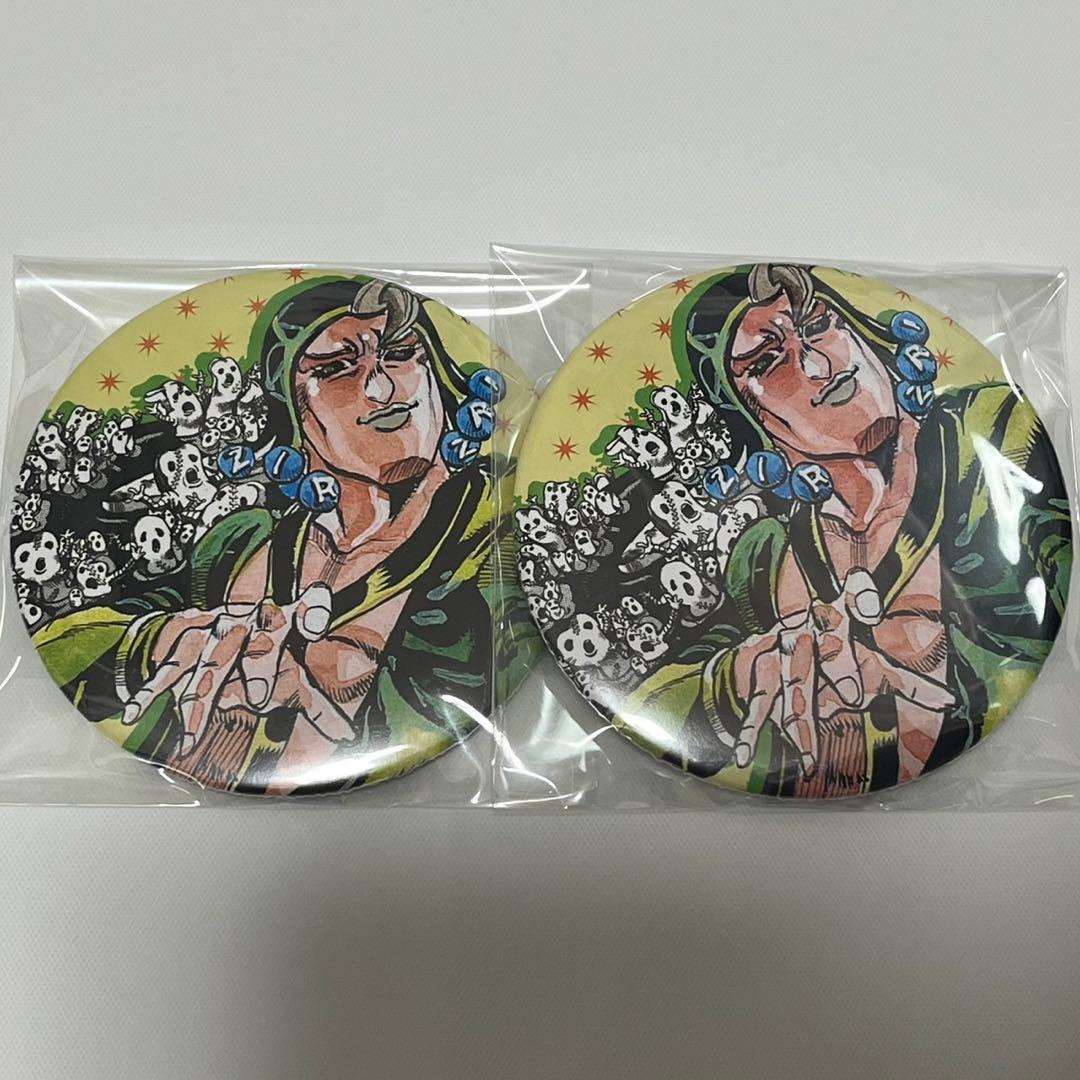 リゾット　ジョジョ　缶バッジ　ジョジョの奇妙な冒険　原作　原画展