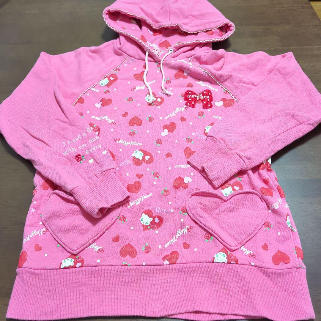 メゾピアノ　ねこ　トレーナー　140没有明显的损伤或污渍